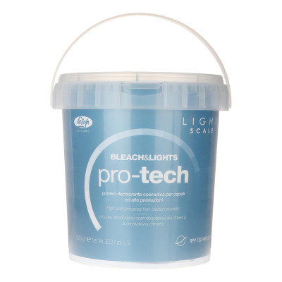 پودر دکلره لیزاپ مدل pro-tech وزن 1000 گرم رنگ سفید