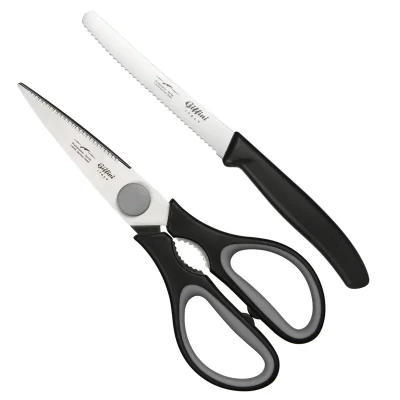 چاقوی آشپزخانه جی فی نی مدل G-02 مجموعه 2 عددی