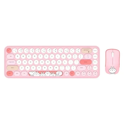 کیبورد و ماوس بیسیم مافی مدل I bean pro، سوییچ ممبران، Tenkeyless