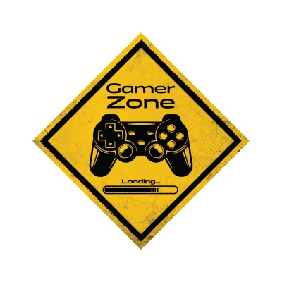 پوستر مدل گیمینگ طرح Gamer Zone