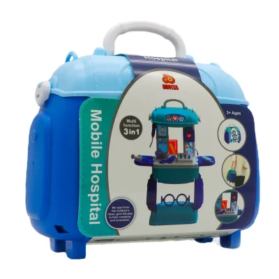 ست اسباب بازی تجهیزات پزشکی هوکیا مدل Mobile hospital