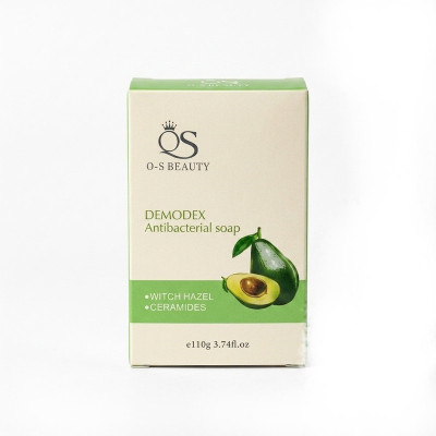صابون ضد باکتری او اس بیوتی مدل demodex وزن 110 گرم