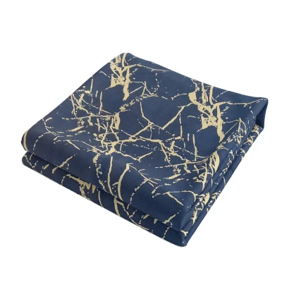 روکش لحاف خانه سفید مدل گرانیت دو نفره سایز 220x200 سانتی متر