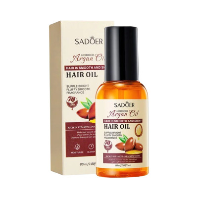 روغن مو سادور مدل آرگان حجم ۸۰ گرم