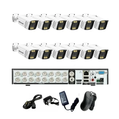 سیستم امنیتی مدل CAMERA PACK 12 - AXESSLINK مجموعه 12 عددی
