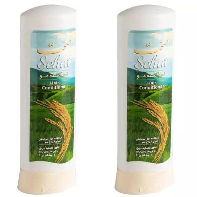 نرم کننده مو صحت مدل Vitamin E حجم 300 میلی لیتر مجموعه 2 عددی