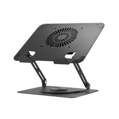 پایه خنک‌کننده لپ‌تاپ گرین لاین مدل Adjustable دارای یک عدد فن مناسب برای لپ‌تاپ‌های 13 تا 17 اینچی