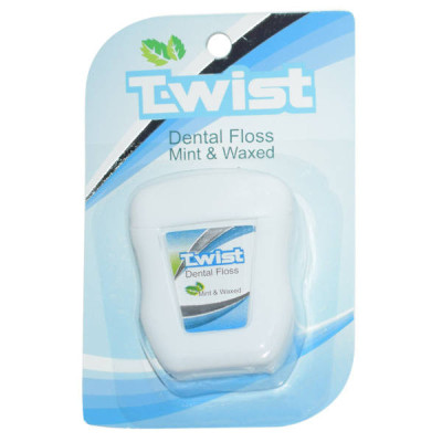 نخ دندان تویست مدل Mint And Waxed