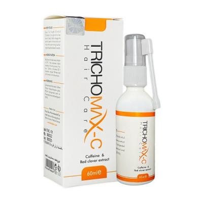 لوسیون ضد ریزش و تقویت کننده مو تریکومکس مدل کافئینه حجم 60  میلی لیتر