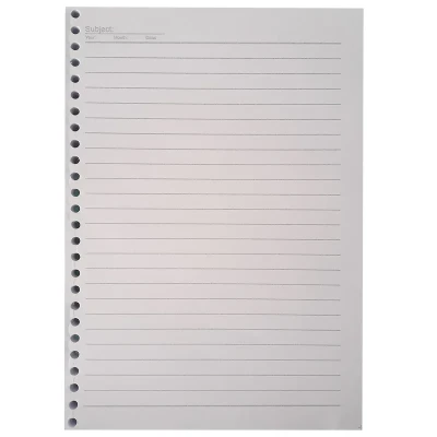 کاغذ کلاسور کد 26 بسته 100 عددی