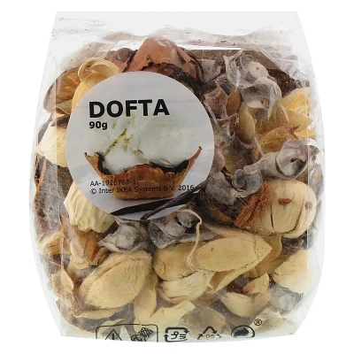 گل خشک آیکیا مدل Dofta رایحه بستنی وانیلی وزن 60 گرم
