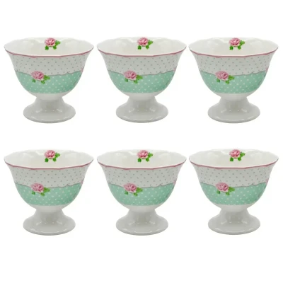 بستنی خوری آنجلا مدل ZP-403 بسته 6 عددی