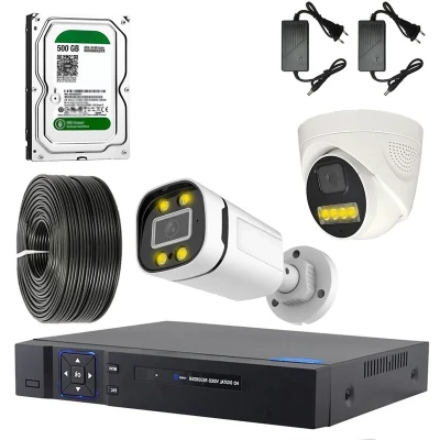 سیستم امنیتی نظارتی مدل HD PACK 2 - AXESSLINK T02
