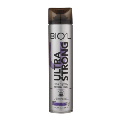 اسپری مو بیول مدل Ultra Strong حجم 250 میلی لیتر