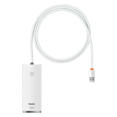 هاب 4 پورت usb3 باسئوس مدل Lite Series -WKQX03010 1M