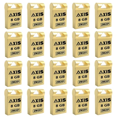 فلش مموری اکسیس مدل ZM201 ظرفیت ۸ گیگابایت با رابط USB 2.0 بسته 20 عددی
