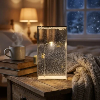 چراغ خواب مدل شب برفی