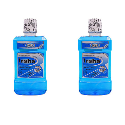 دهان شویه ایرشا مدل Anti Tartar حجم 250 میلی لیتر مجموعه 2 عددی
