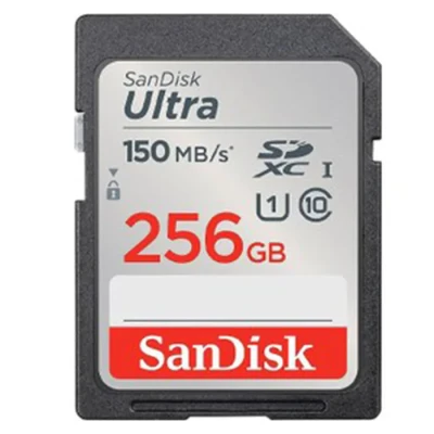کارت حافظه SDXC سن دیسک مدل ULTRA کلاس 10 استاندارد UHS-II U1 سرعت 150mbps ظرفیت 256 گیگابایت