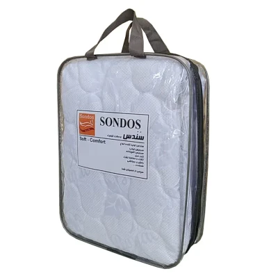 محافظ تشک سندس مدل آیسان کد F1073 یکنفره سایز 200x90 سانتی متر