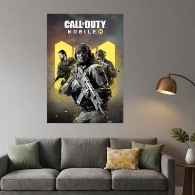پوستر طرح بازی کال اف دیوتی مدل Call of Duty 11080