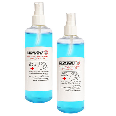 محلول ضدعفونی کننده نیوساد مدل Antiseptic حجم 120 میلی لیتر مجموعه 2 عددی