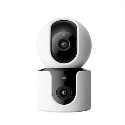 دوربین مداربسته تحت‌ شبکه شیائومی مدل MJSXJ22CM_C300_DUAL_گلوبال با رزولوشن 3K، قابلیت چرخش 360 درجه و 88 درجه، دید در شب تا 10 متر، تشخیص و ردیابی حرکت انسان و حیوانات، مکالمه دوطرفه و پشتیبانی از کارت حافظه میکرو اس‌دی تا 256 گیگابایت