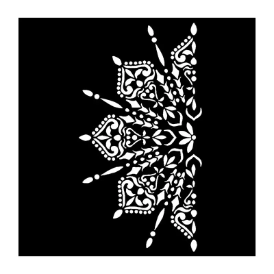 شابلون باتیس آرت طرح تذهیب کد 545