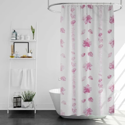 پرده حمام پیسو مدل BZ-40 سایز  180×200 سانتی متر