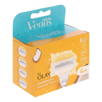 تیغ یدک ژیلت مدل Olay plus بسته 4 عددی