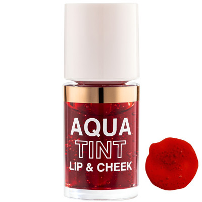 تینت لب و گونه تاپ فیس مدل AQUA شماره 001