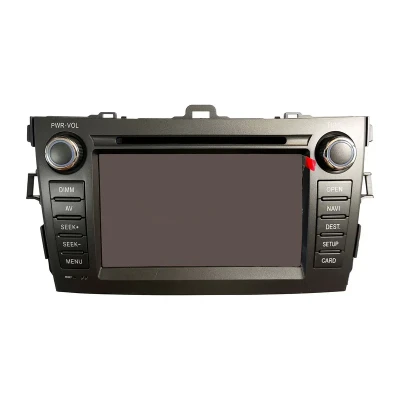 پخش کننده تصویری خودرو مدل 2DIN-Corolla-2010
