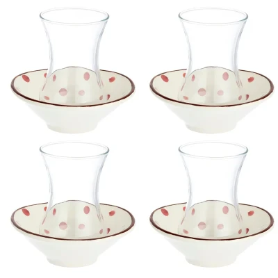 سرویس چای خوری 8 پارچه مادام کوکو مدل Sauvage