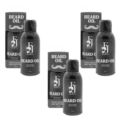 نرم‌کننده مو افجه مدل SL-BEARD03 حجم 60 میلی‌لیتر مجموعه  3 عددی