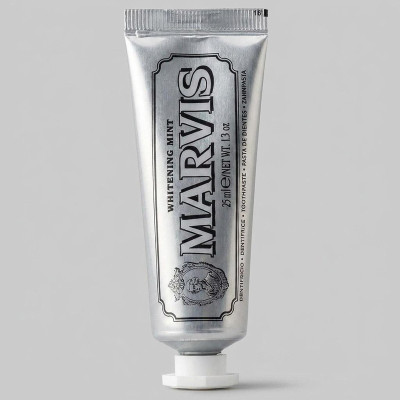 خمیر دندان مارویس مدل Smokers Whitening Mint حجم 25 میلی لیتر