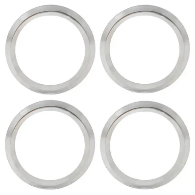 استیل دور دریچه کولر خودرو وارون مدل P-652 مناسب برای پراید  رنو ال 90 بسته 4 عددی