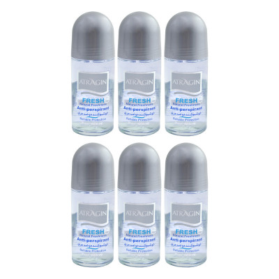 رول ضد تعریق مردانه عطرآگین مدل G2 حجم 50 میلی لیتر مجموعه 6 عددی