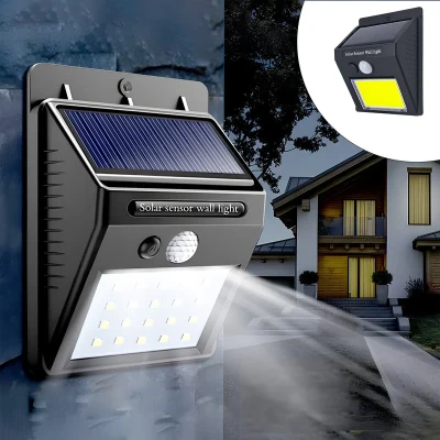 لامپ خورشیدی مدل Solar Sensor Wall Light کد 30Lamp