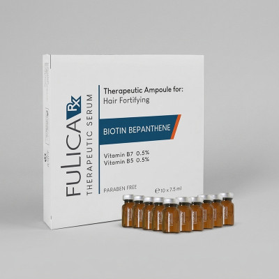 سرم تقویت کننده مو فولیکا مدل Therapeutic Ampoule حجم 7.5 میلی لیتر بسته 10 عددی