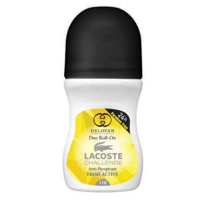 رول ضد تعریق مردانه دلوان مدل LACOSTE حجم 50 میلی لیتر