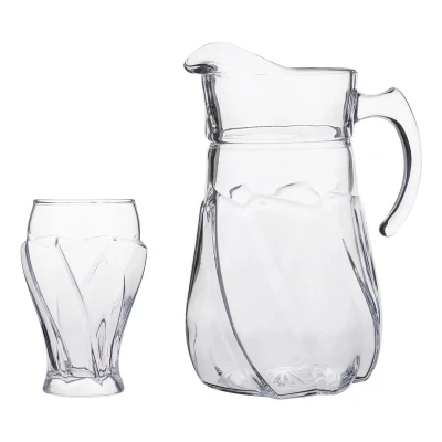 ست 7 تکه پارچ و لیوان ساکورا مدل SK18801300W
