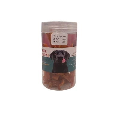تشویقی سگ مدل 001 با طعم سیرابی گوساله وزن 125 گرم