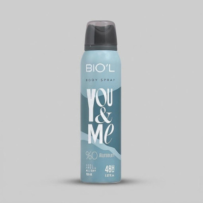 اسپری بدن مردانه بیول مدل YOU & ME حجم 150 میلی لیتر
