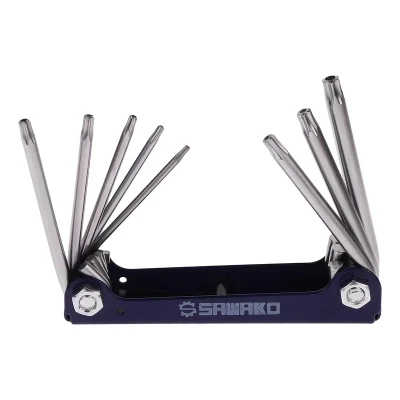 آچار آلن ستاره ای چاقویی ساواکو مدل S2902 مجموعه 8 عددی