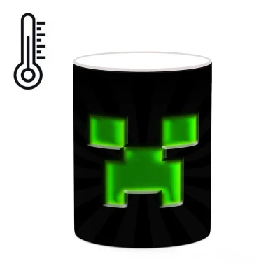 ماگ حرارتی کاکتی طرح ماینکرافت minecraft مدل mgh41311