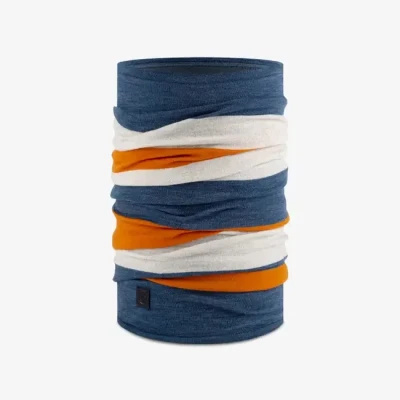 دستمال سر و گردن باف مدل merino move steel