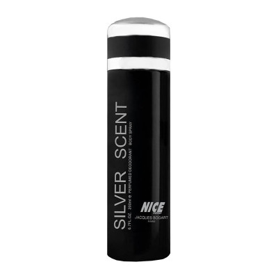اسپری بدن مردانه نایس پاپت مدل Silver Scent  حجم 200 میلی لیتر