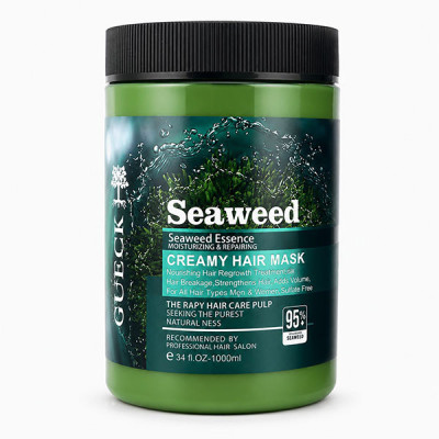 ماسک مو ترمیم کننده گوک مدل Seaweed مناسب برای انواع مو حجم 1000 میلی لیتر