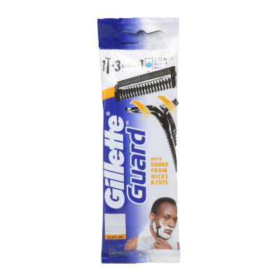 خود تراش ژیلت مدل GUARD به همراه تیغ یدک بسته 2 عددی