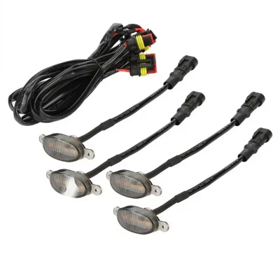 ال ای دی DRL جلو پنجره خودرو مدل KZ-OFFROAD بسته 4 عددی